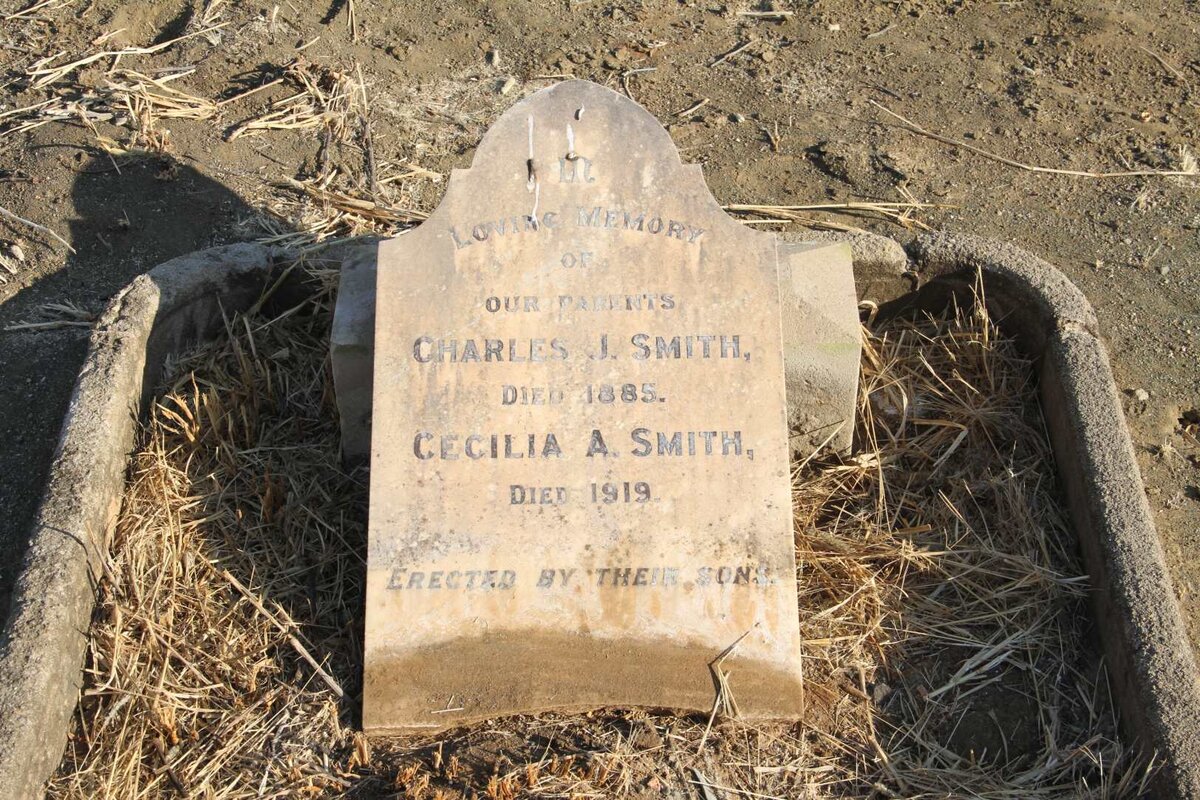 SMITH Charles J. -1885 &amp; Cecilia A. -1919
