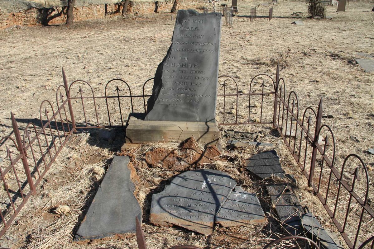 SMITH Mary, HANCORN -1871 :: SMITH John. S.H. -1871
