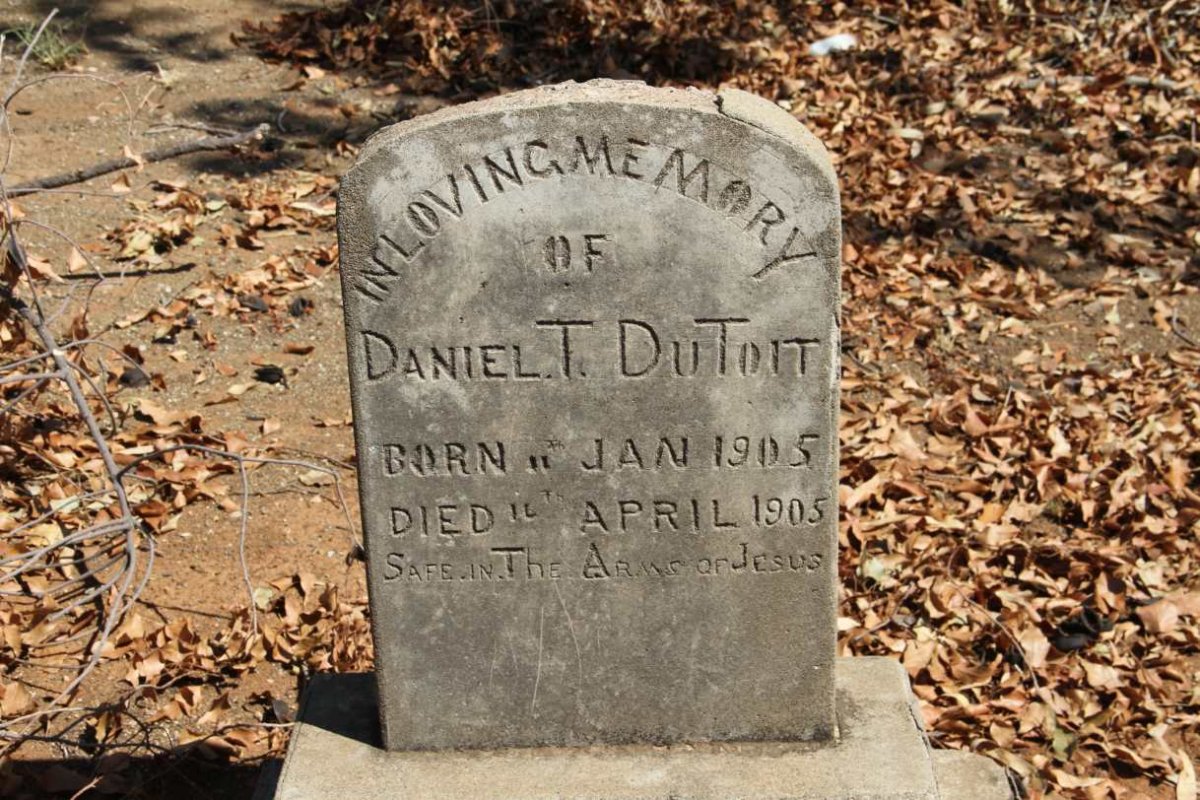 TOIT Daniel T., du 1905-1905