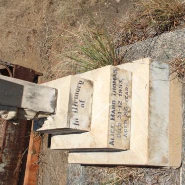 THOMAS Alice Maud -1953