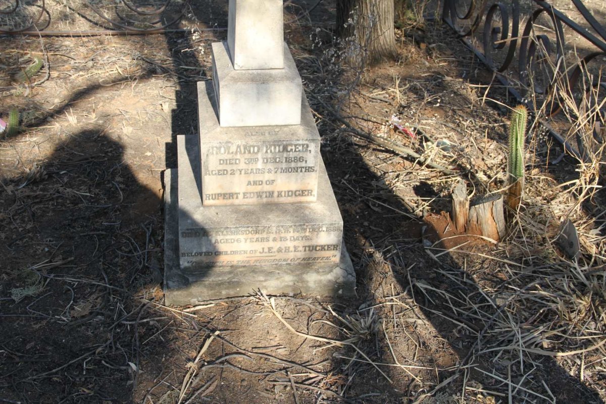 TUCKER Roland Kidger -1886 :: TUCKER Rupert Edwin Kidger -1888