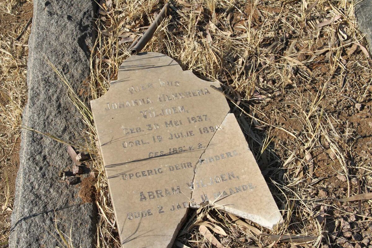 VILJOEN Johanna Hendrena 1837-1890 :: VILJOEN Abram
