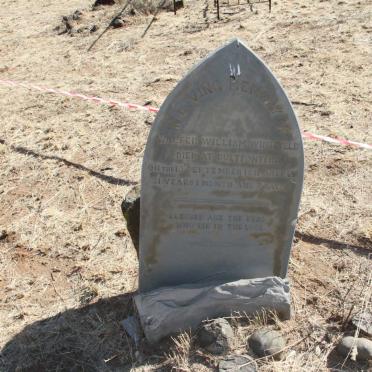 WHITFIELD Walter William -1871