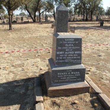 WARD Henry Alfred -1904 &amp; Eliza -1890 :: WARD Arthur Douglas -1881