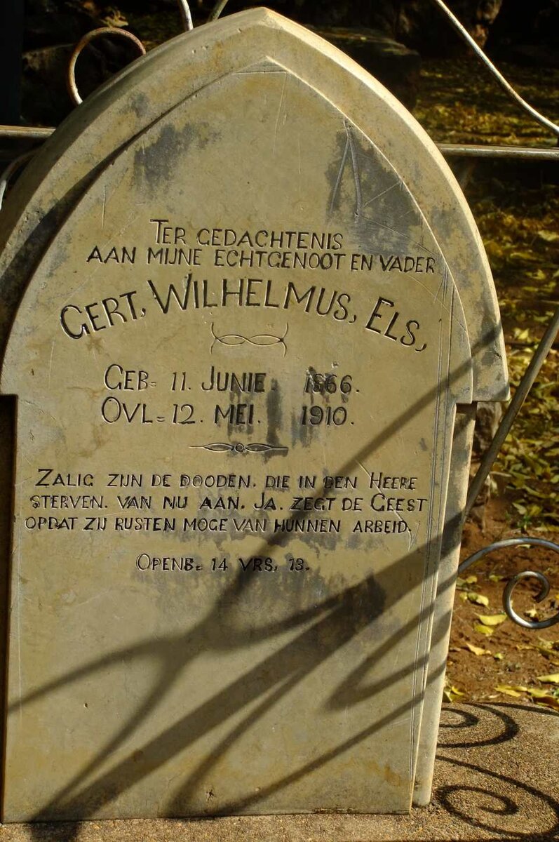 ELS Gert Wilhelmus 1866-1910