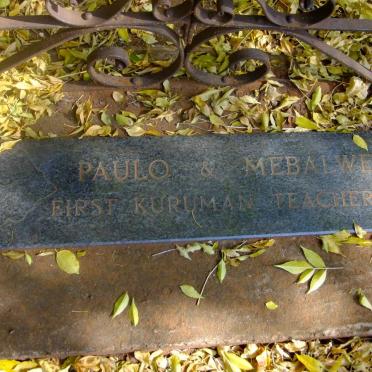 ? Paulo :: ? Mebalwe