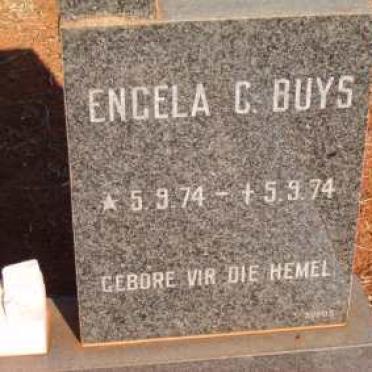 BUYS Engela C. 1974-1974