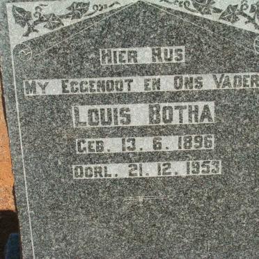 BOTHA Louis 1896-1953