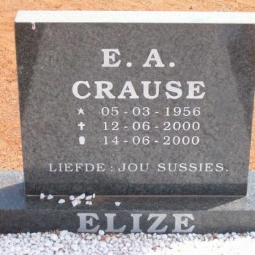 CRAUSE E.A. 1956-2000