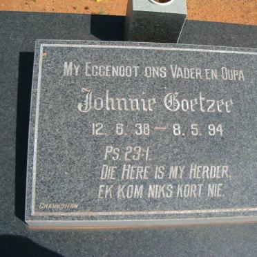 COETZEE Johnnie 1938-1994