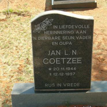 COETZEE Jan L.N. 1944-1997