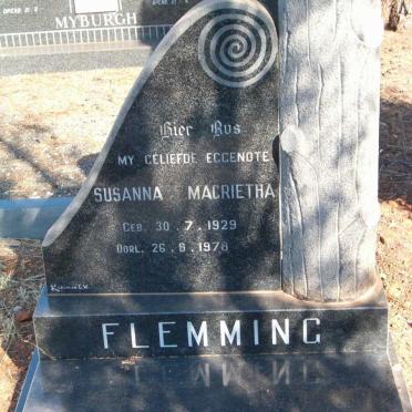 FLEMMING Susanna Magrietha 1929-1978
