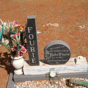 FOURIE Baba 1987-1987