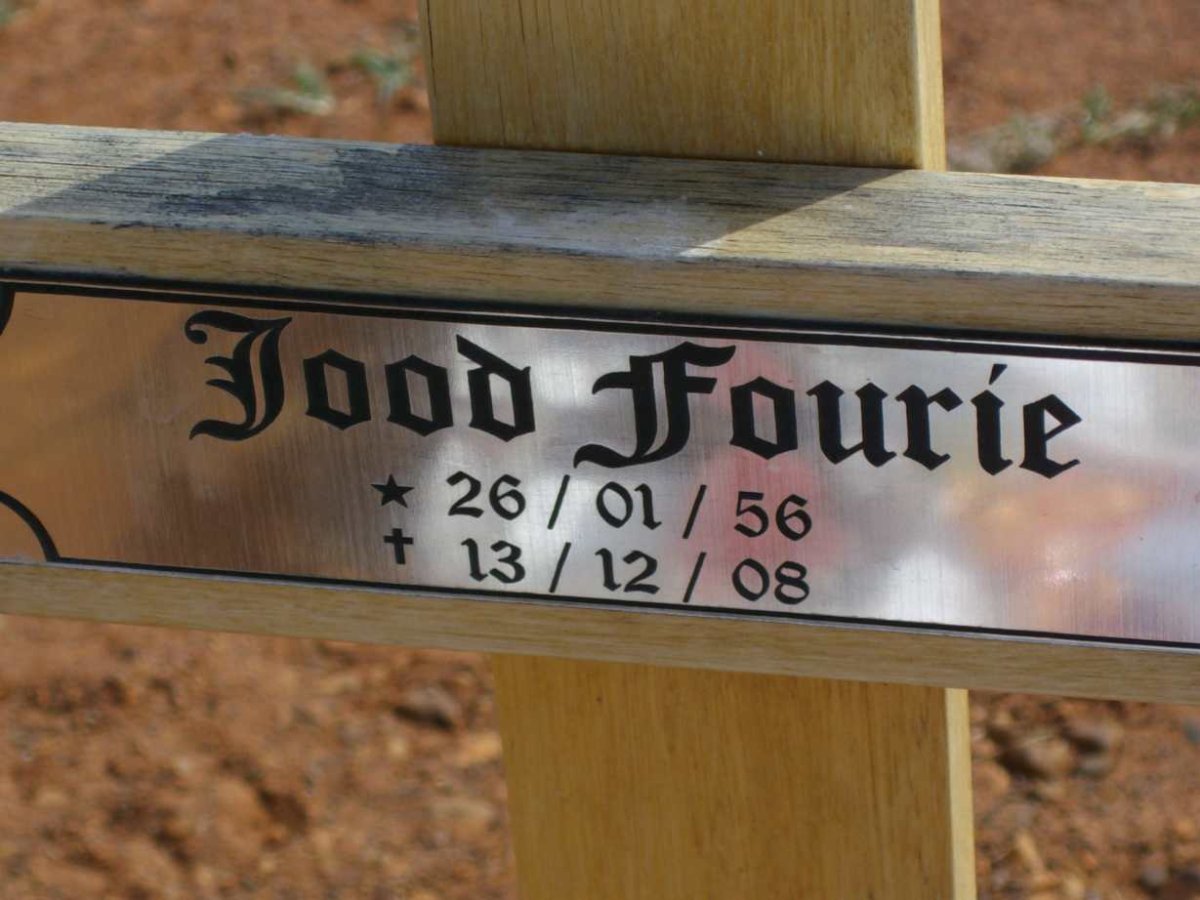 FOURIE Jood 1956-2008
