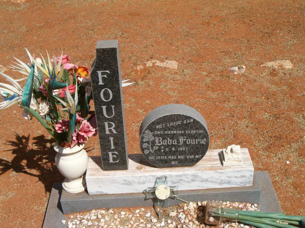 FOURIE Baba 1987-1987