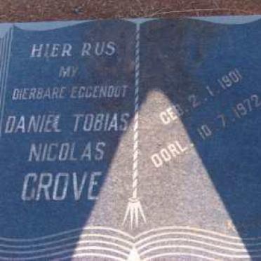 GROVE Daniel Tobias Nicolas 1901-1972