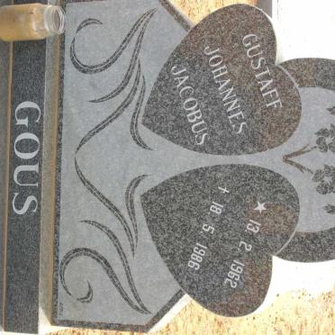 GOUS Gustaff Johannes Jacobus 1962-1986