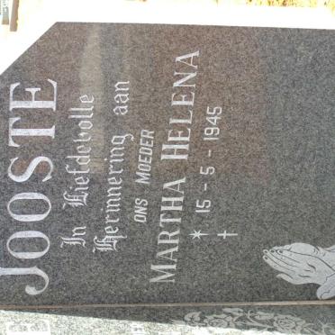 JOOSTE  Martha Helena 1945-
