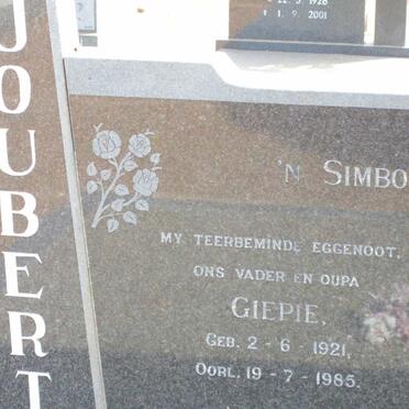 JOUBERT Giepie 1921-1985