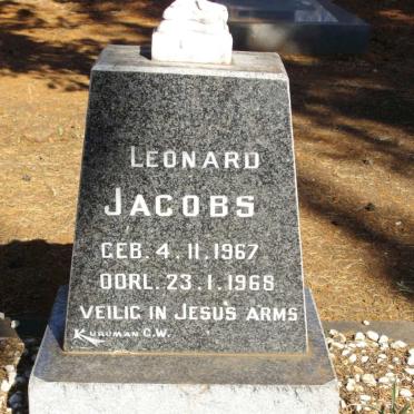 JACOBS Leonard 1967-1968