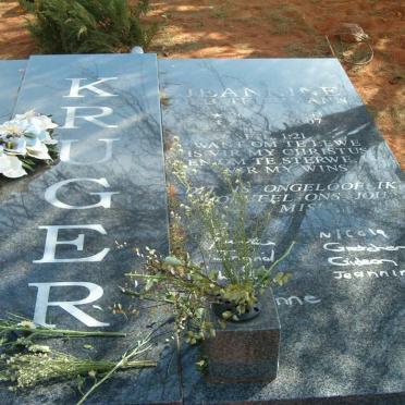 KRUGER Jeannine nee TEICHMANN 1943-2007