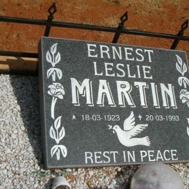 MARTIN Ernest Leslie 1923-1993