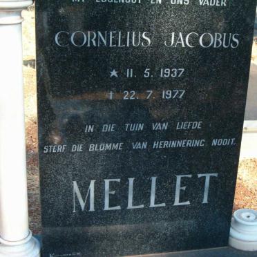 MELLET Cornelius Jacobus 1937-1977