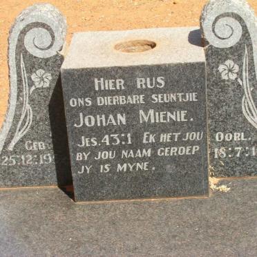 MIENIE Johan  1952-1963