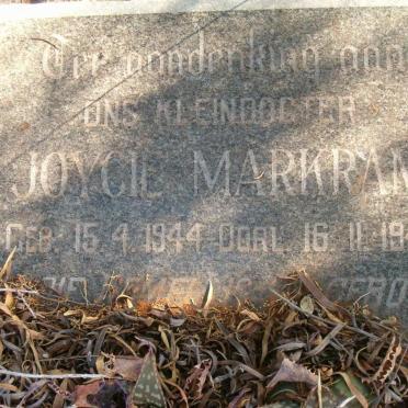 MARKRAM Joycie 1944-1944
