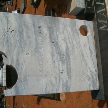 MARKRAM J.J.F. 1926-1989