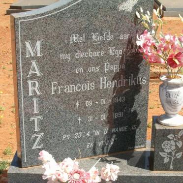 MARITZ Francois Hendrikus 1943-1991