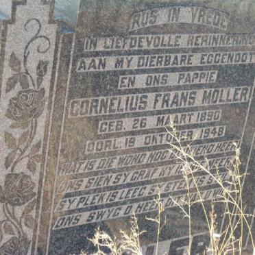 MOLLER Cornelius Frans 1890-1948