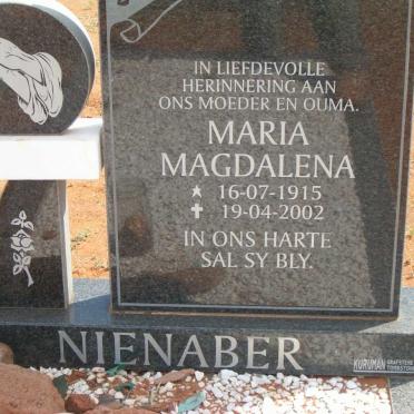 NIENABER Maria Magdalena 1915-2000