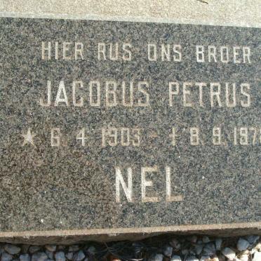 NEL Jacobus Petrus 1903-1978