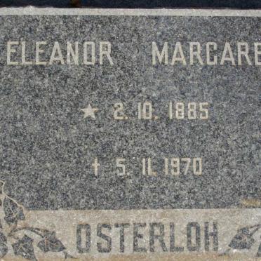 OSTERLOH Eleanor Margaret 1885-1970