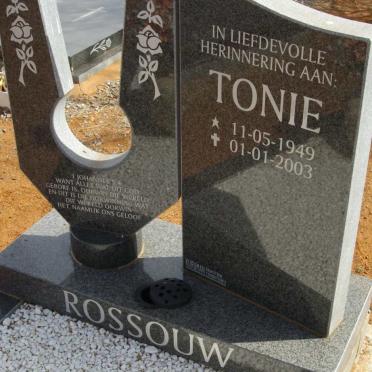 ROSSOUW Tonie 1949-2003