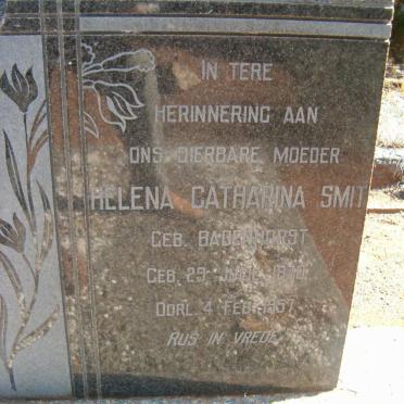 SMIT Helena Catherina nee BADENHORST 1870-1957