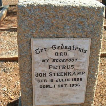 STEENKAMP Petrus Joh. 1898-1936