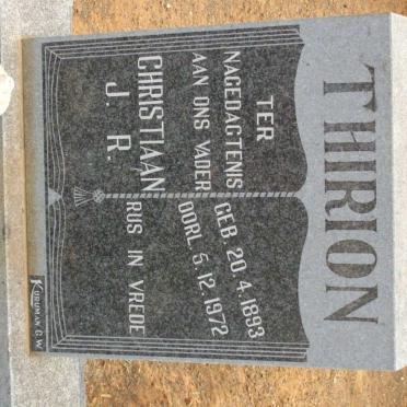 THIRION Christiaan J.R. 1893-1972