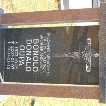 TSOGANG Bonolo Donald Oupa 1972-2007