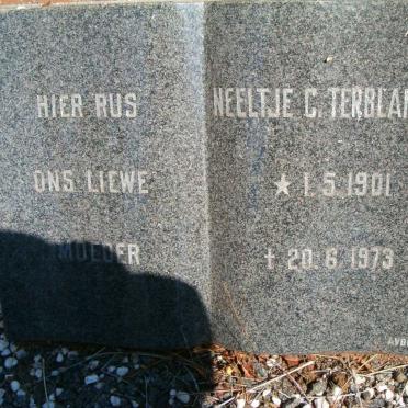 TERBLANCHE Neeltjie C. 1901-1973