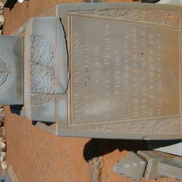 THIRION Andries Petrus 1871-1941