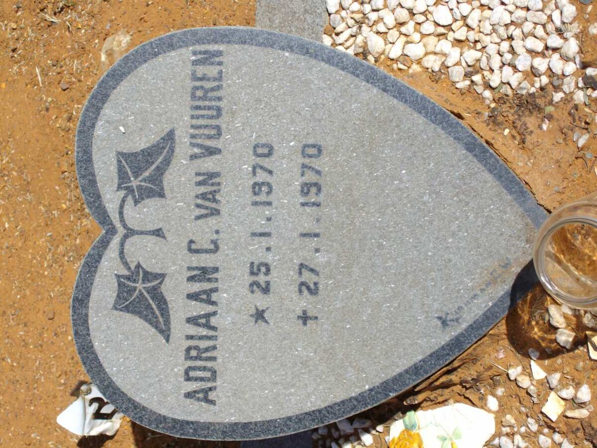 VUUREN Adriaan C., van 1970-1970