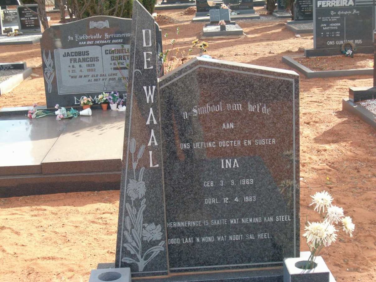 WAAL Ina, de 1963-1983