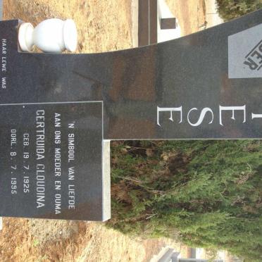 WIESE Gertruida Gloudina 1925-1995