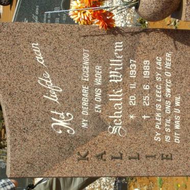 ZYL Schalk Willem, van 1937-1989