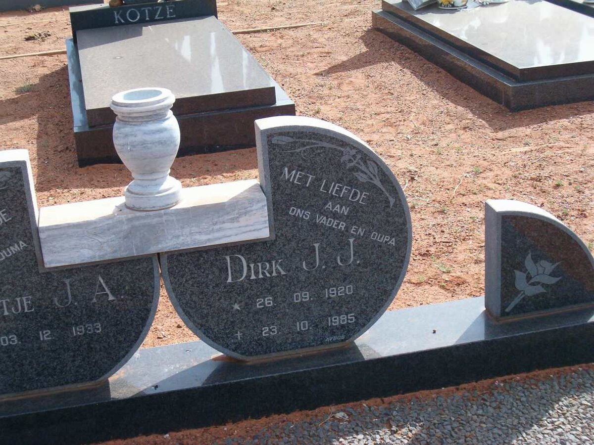 ?? Dirk J.J. 1920-1985 &amp; Heletje J.A. 1933-