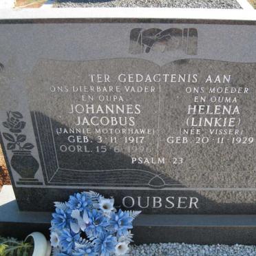 LOUBSER Johannes Jacobus 1917-1996 &amp; Helena VISSER 1929-