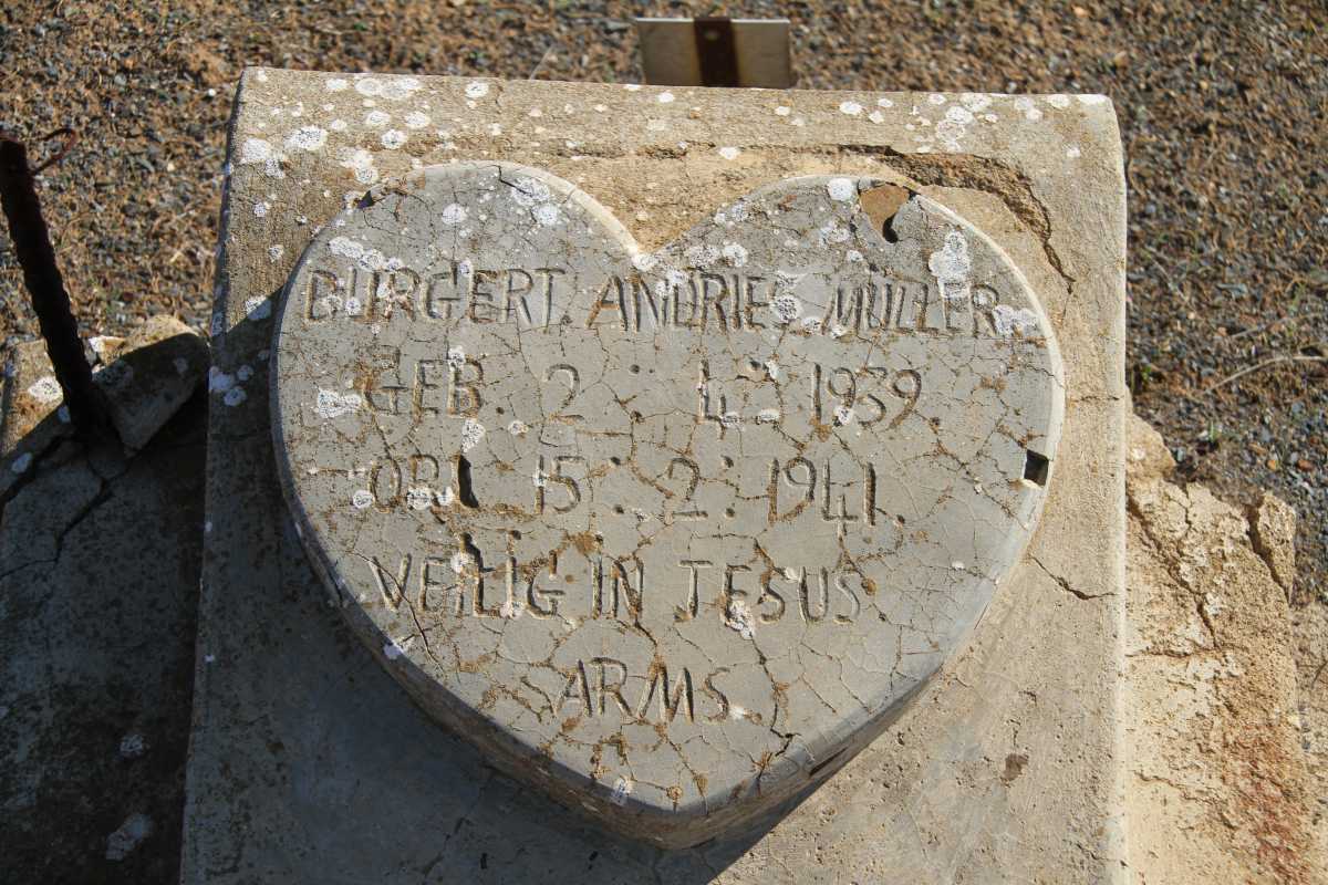 MULLER Burgert Andries 1939-1941