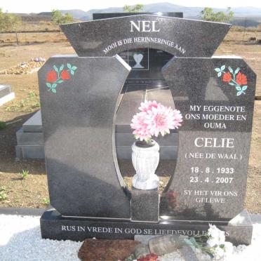 NEL Celie nee DE WAAL 1933-2007